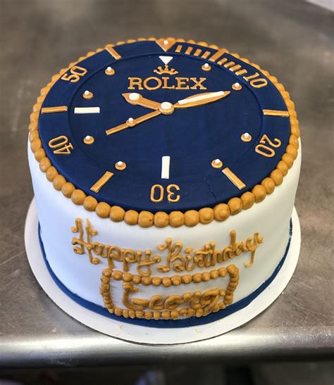 rolex birthday cakes for men.